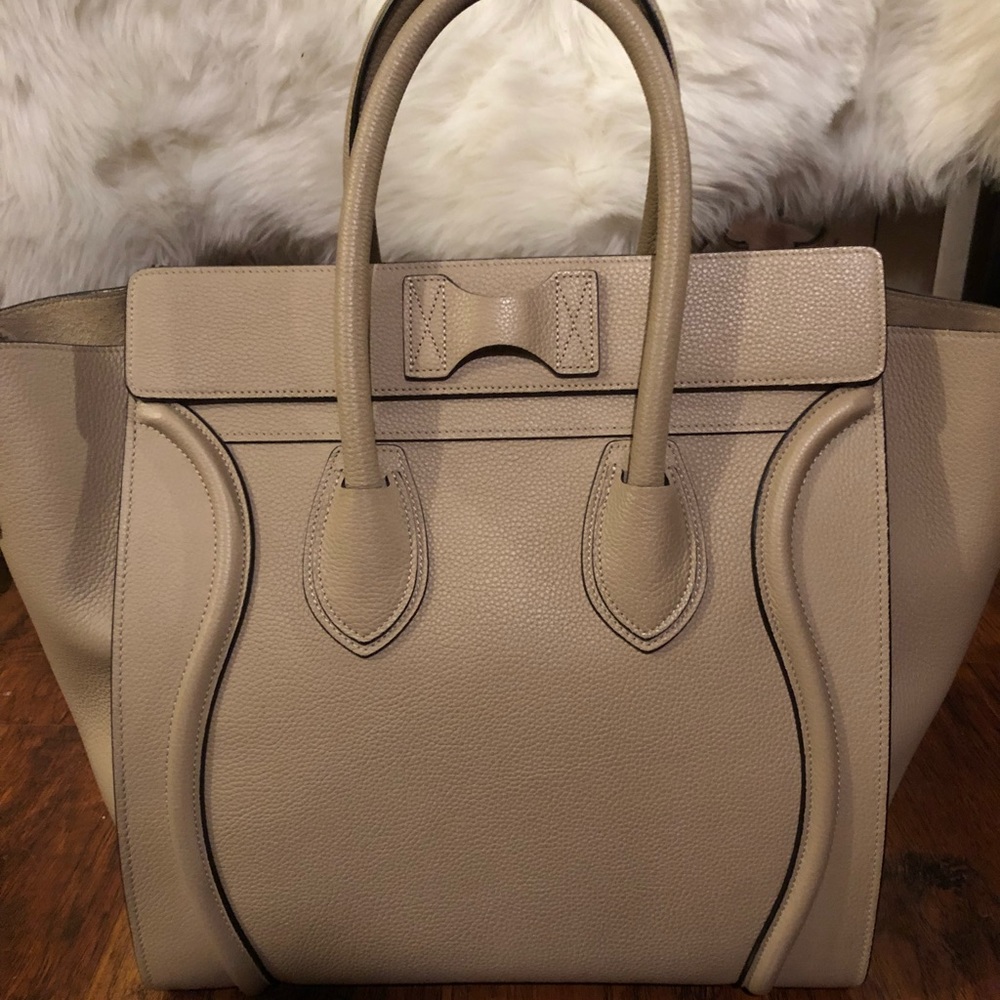 SOLD!!! Celine Mini Luggage Tote - Picture 8 of 8